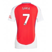 Arsenal Bukayo Saka #7 Replika Hemmatröja Dam 2024-25 Kortärmad